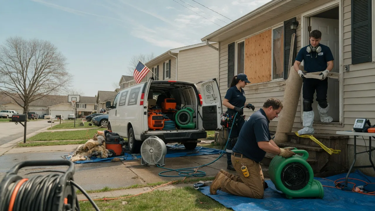 Water Damage Restoration in Lake View, IA near me